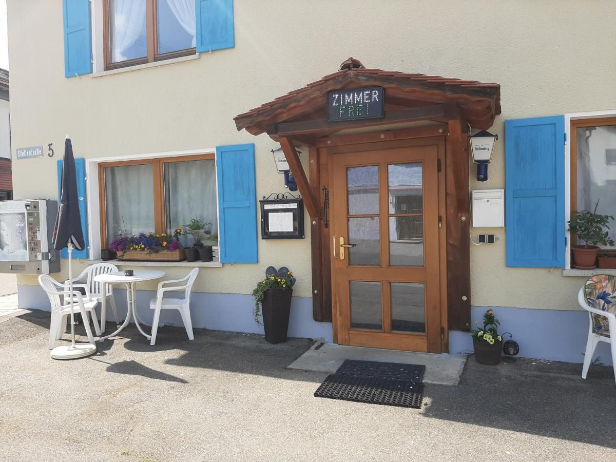 Gaestehaus Pension Waldhorn Weilen unter den Rinnen Экстерьер фото