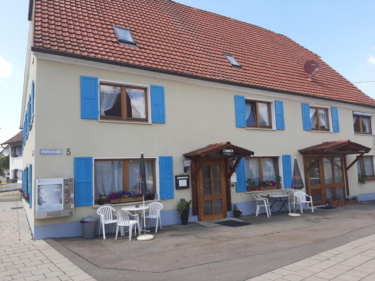 Gaestehaus Pension Waldhorn Weilen unter den Rinnen Экстерьер фото