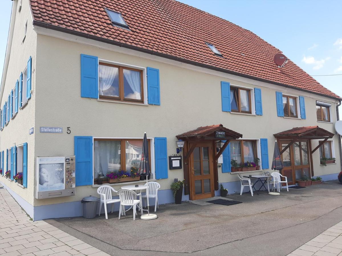 Gaestehaus Pension Waldhorn Weilen unter den Rinnen Экстерьер фото