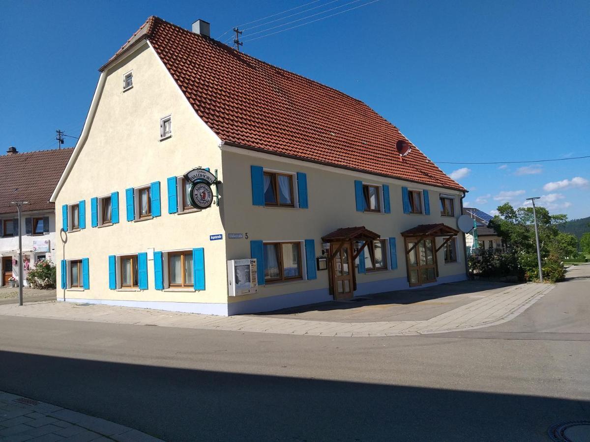 Gaestehaus Pension Waldhorn Weilen unter den Rinnen Экстерьер фото